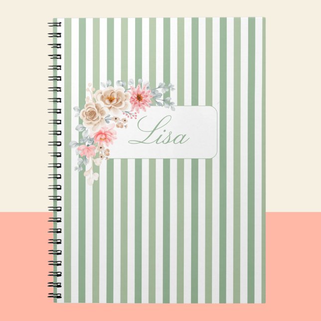 Cuaderno Bloc de notas personalizado de brote de primavera (Subido por el creador)