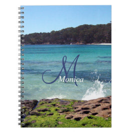 Cuaderno Bloc de notas personalizado de Ocean Beach