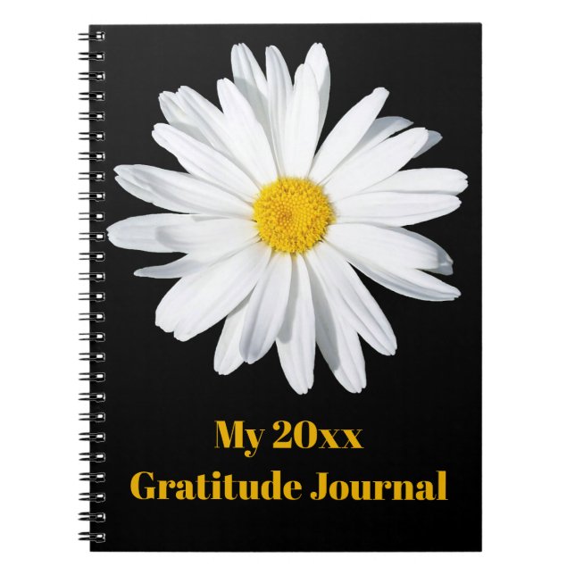 Cuaderno Bloc de notas personalizado de Shasta Daisy Journa (Frente)