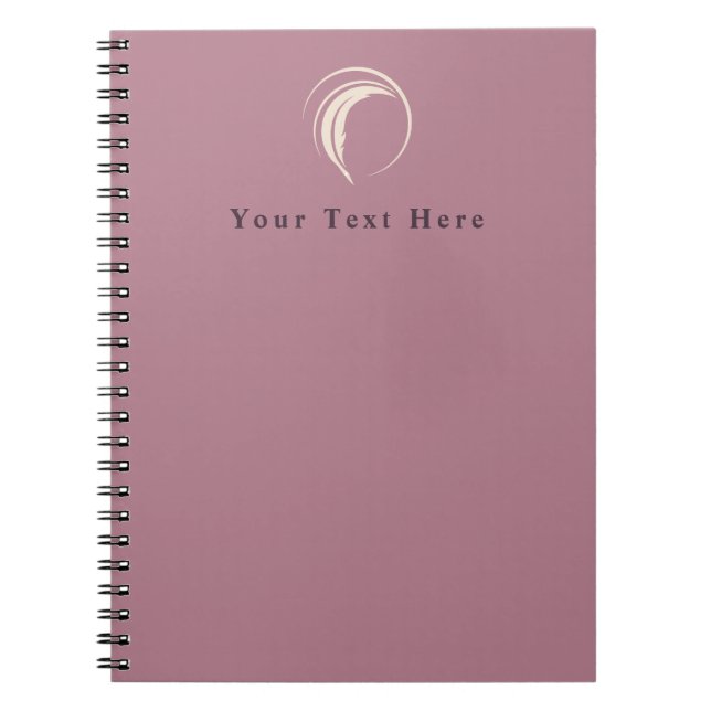 Cuaderno bloc de notas personalizado del escritor (Frente)