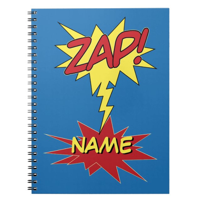 Cuaderno bloc de notas personalizado ZAP (Frente)