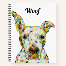 Cuaderno Bloc de notas Pitbull de 8,5" x 11"