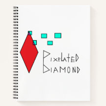 bloc de notas pixelado