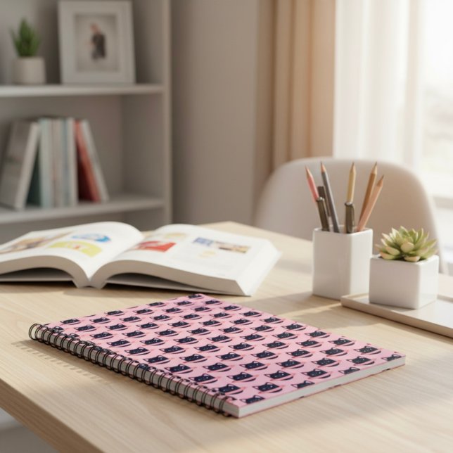 Cuaderno Bloc de notas Planet Cat (Subido por el creador)