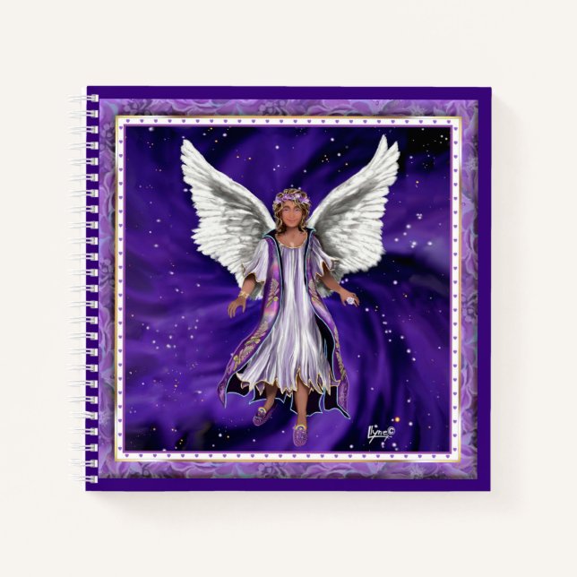 Cuaderno bloc de notas Purple Soul (Anverso)