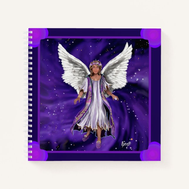 Cuaderno bloc de notas Purple Soul (Anverso)