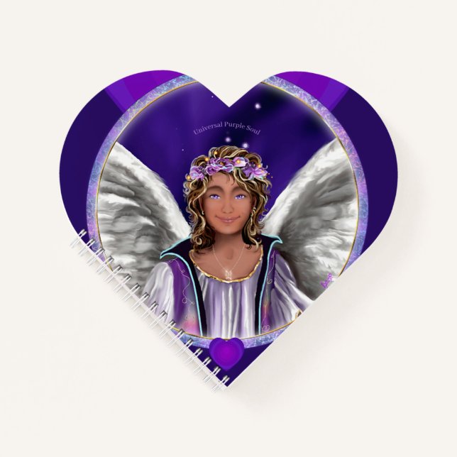 Cuaderno Bloc de notas Purple Soul (Anverso)