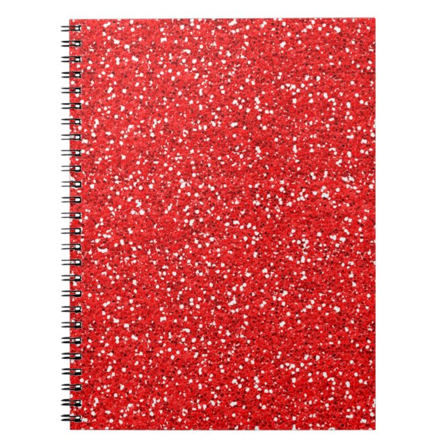 Cuaderno bloc de notas purpurina (Frente)