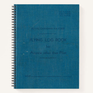 Cuaderno Bloc de notas RCAF