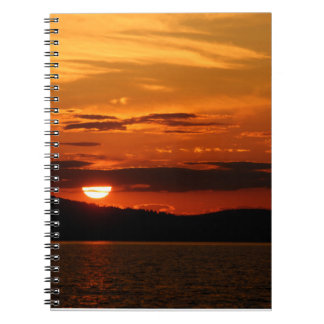 Cuaderno Bloc de notas Red Sunset
