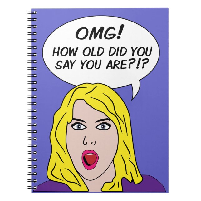 Cuaderno bloc de notas RETRO COMICS (Frente)