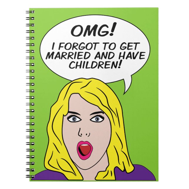 Cuaderno bloc de notas RETRO COMICS (Frente)