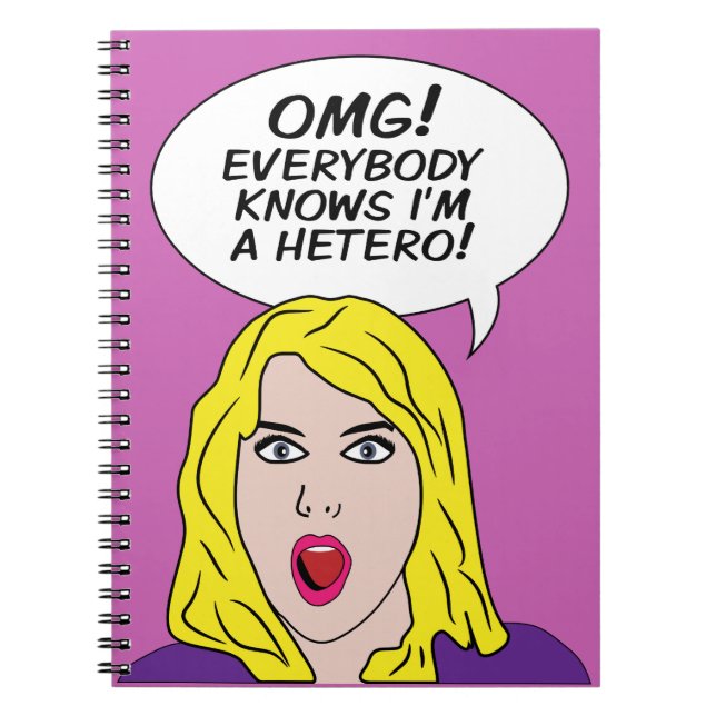 Cuaderno bloc de notas RETRO COMICS (Frente)