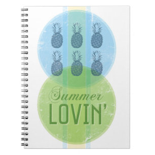 Cuaderno Bloc de notas retro de Summer Lovin