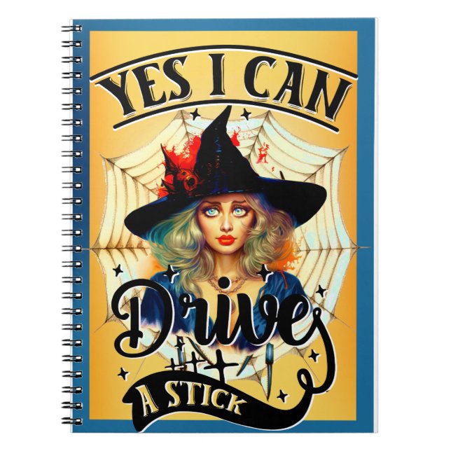 Cuaderno Bloc de notas Retro Halloween (Frente)