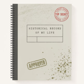 Cuaderno Bloc de notas Retro Journal