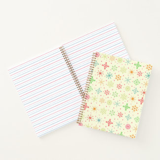 Cuaderno Bloc de notas Retro Stars