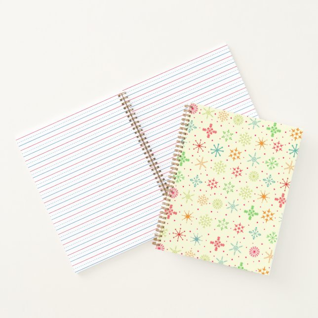 Cuaderno Bloc de notas Retro Stars (Interior)