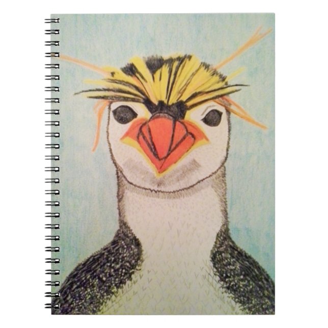Cuaderno Bloc de notas Rock Hopper Penguin (Frente)
