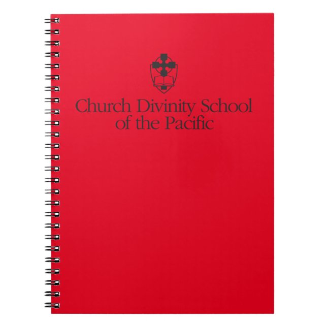 Cuaderno Bloc de notas rojo CDSP (Frente)