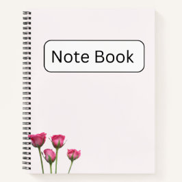 Cuaderno Bloc de notas rosa