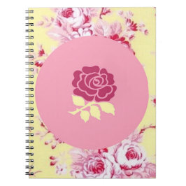 Cuaderno bloc de notas Rosa de moda