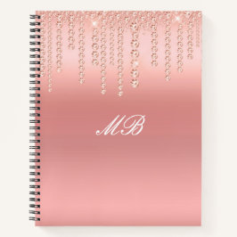 Cuaderno Bloc de notas rosado de moda