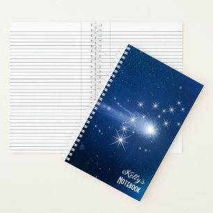 Cuaderno Bloc de notas Royal Blue Star