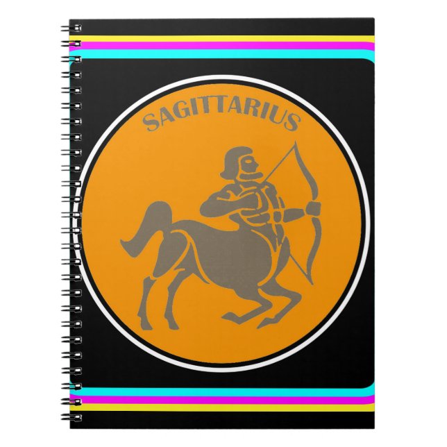 Cuaderno Bloc de notas Sagittarius (Frente)