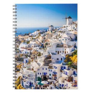 Cuaderno Bloc de notas Santorini