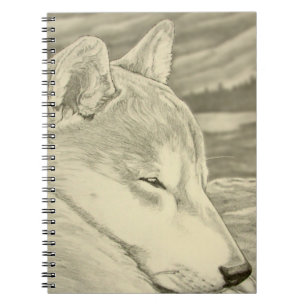 Cuaderno Bloc de notas Shiba Inu Regalos de arte Husky Libr