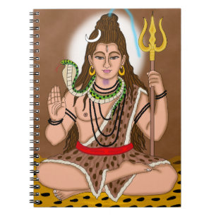 Cuaderno Bloc de notas Shiva