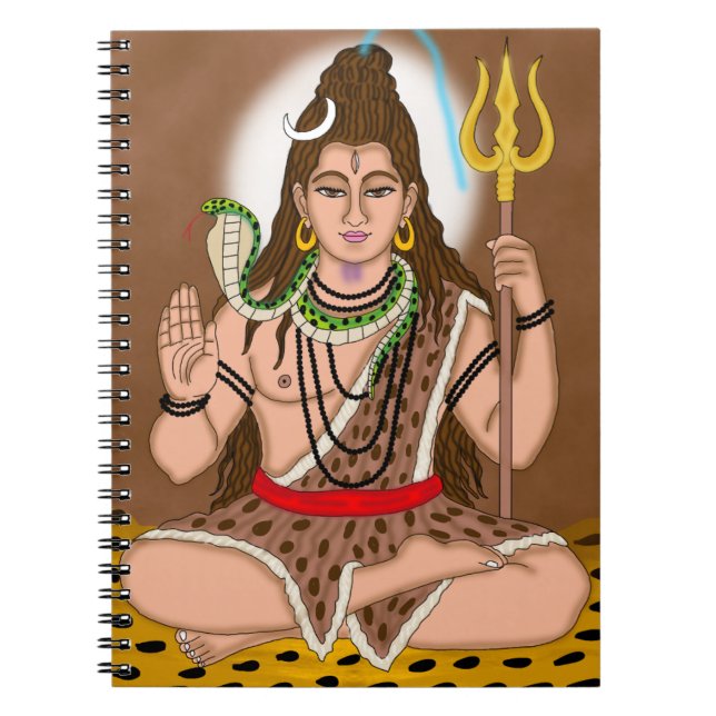Cuaderno Bloc de notas Shiva (Frente)