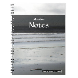 Cuaderno Bloc de notas Silver Beach
