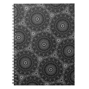 Cuaderno Bloc de notas singular de arte de puntas sinérgica