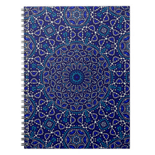 Cuaderno Bloc de notas singular de arte de puntas sinérgica