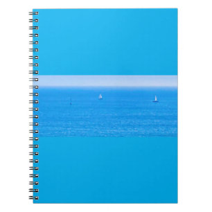 Cuaderno Bloc de notas sobre el mar de vela