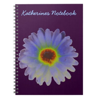 Cuaderno Bloc de notas sobre el Personalizable arcoiris mar