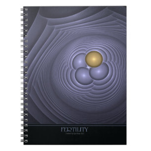 Cuaderno Bloc de notas sobre fertilidad