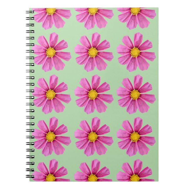Cuaderno Bloc de notas sobre química de flores (Frente)