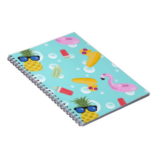 Cuaderno Bloc de notas sobre temas de verano