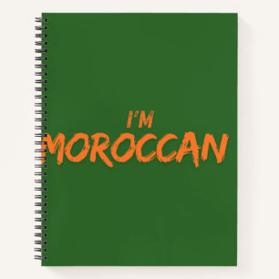 Cuaderno Bloc de notas "Soy marroquí" - Orgulloso estudiant