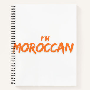 Cuaderno Bloc de notas "Soy marroquí" - Orgulloso estudiant