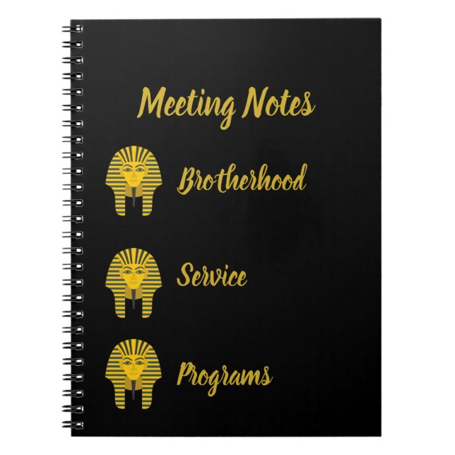 Cuaderno Bloc de notas Sphinx | Mahogany Vida (Frente)