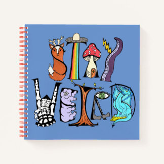 Cuaderno Bloc de notas Stay Weird