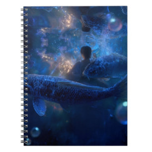 Cuaderno Bloc de notas subacuáticas Mystical Pisces
