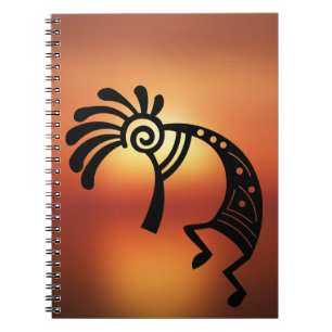 Cuaderno Bloc de notas Sunset Southwest Kokopelli