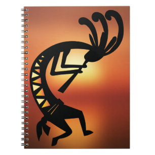 Cuaderno Bloc de notas Sunset Southwest Kokopelli