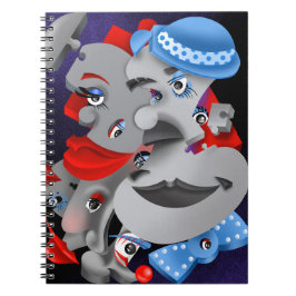 Cuaderno Bloc de notas surrealista