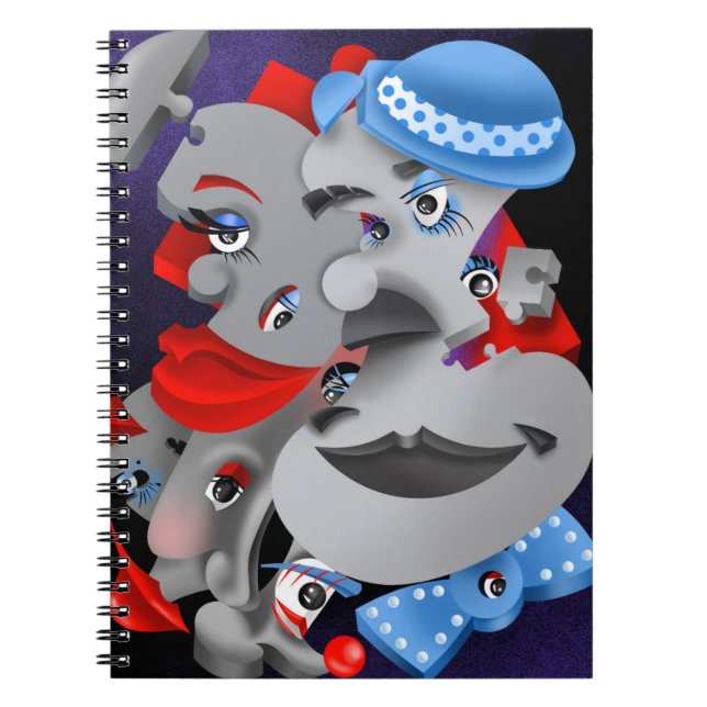 Cuaderno Bloc de notas surrealista (Frente)